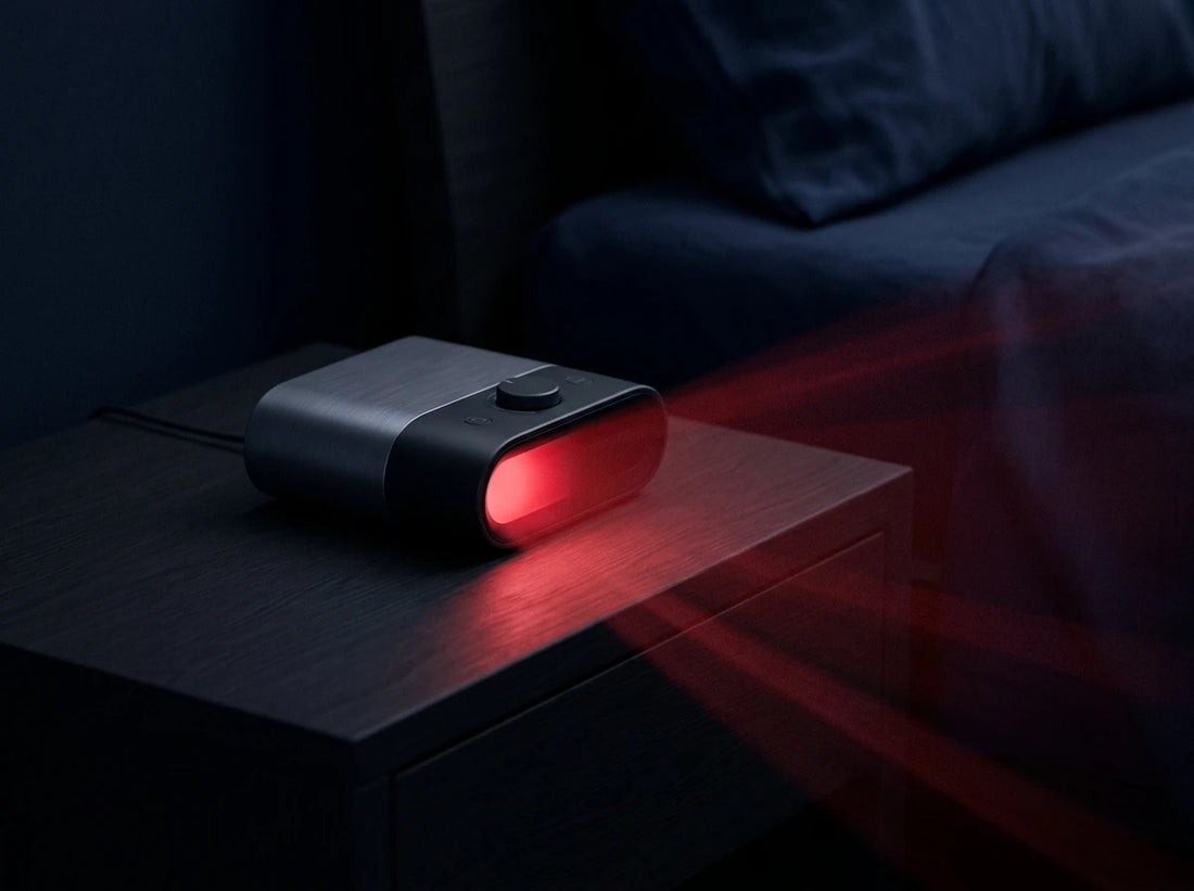 CalmiPulse Core Red Light Therapy Sleep Device Header