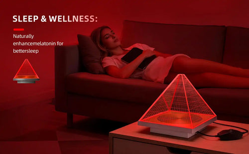 Best red light therapy device for sleep 2026 - CalmiPulse Core